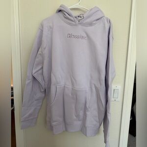 New Glossier Lavender Hoodie